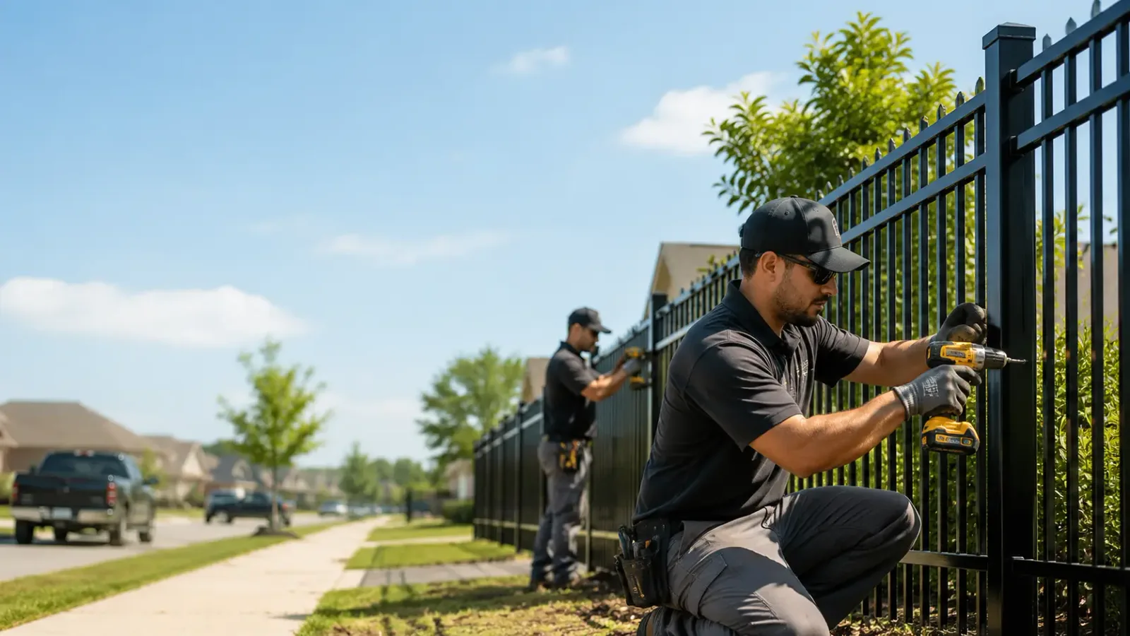 Metal Fence Installation in Medway, OH